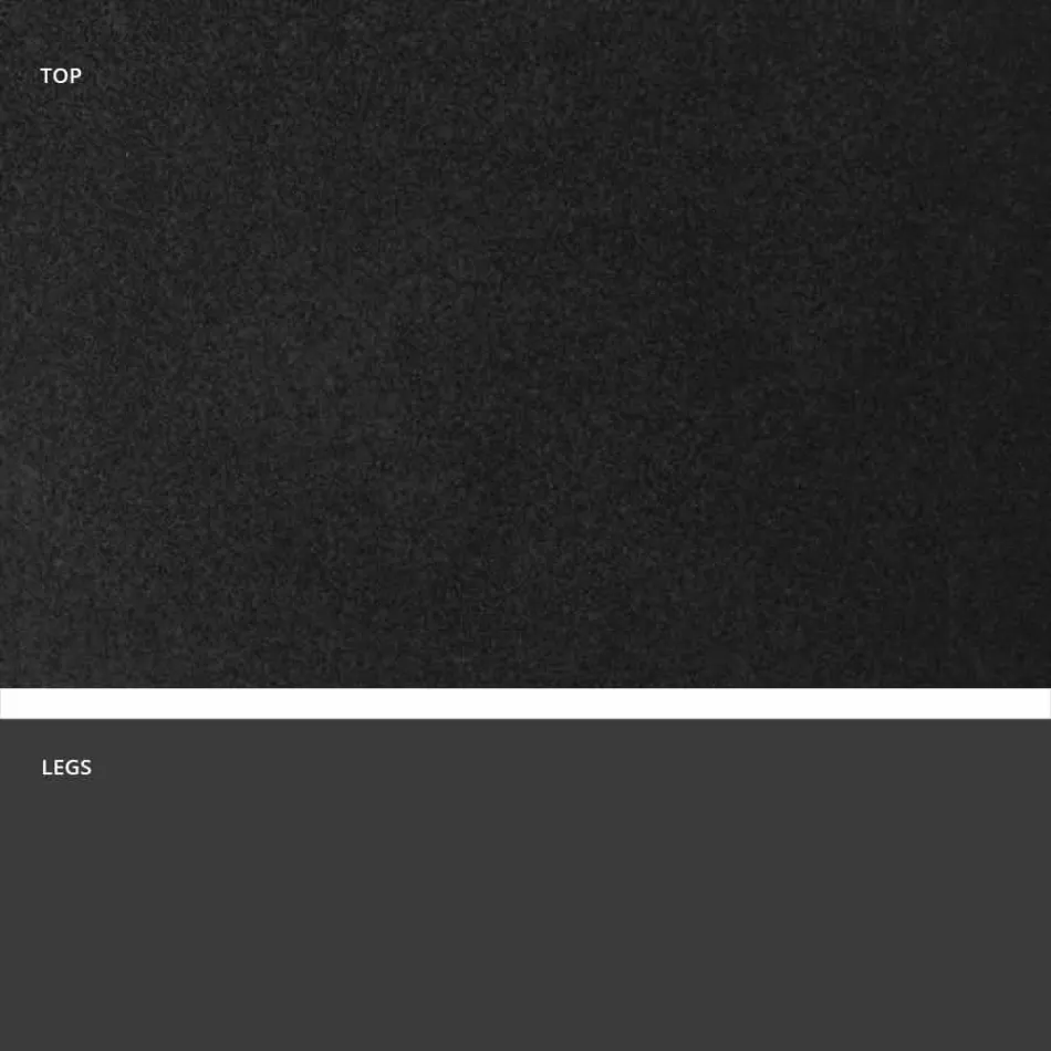 Moderne udvideligt bord med stentøj top lavet i Italien, Erve Viadurini