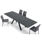 Moderne udtræksbord med lamineret træplade lavet i Italien – Settimmio Viadurini