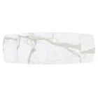 Udtrækkeligt bord lavet med keramisk bordplade og jernbase - Incrocio Viadurini