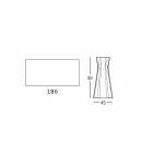 Højt bord med Hpl-top og polyethylenbase Fremstillet i Italien - Tinuccia Viadurini