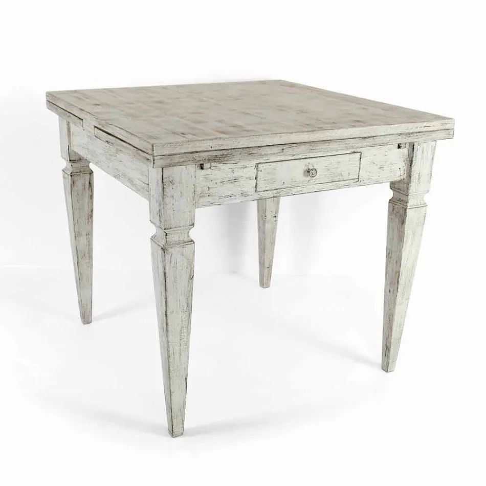 Udvideligt håndværksbord Op til 170 cm i træ fremstillet i Italien - Marseille Viadurini