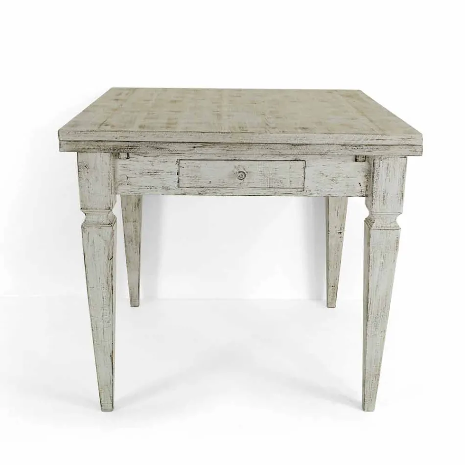 Udvideligt håndværksbord Op til 170 cm i træ fremstillet i Italien - Marseille Viadurini