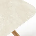 Bord med træbund og Chianca keramisk plade fra Ostuni - Infinity Viadurini