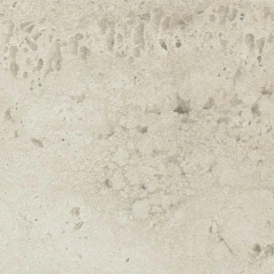 Bord med træbund og let travertin keramisk plade - Infinity Viadurini