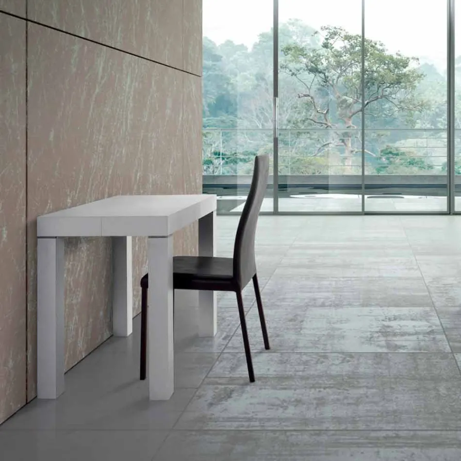 Udtrækkeligt konsolbord op til 325 cm i Made in Italy laminat - Gordito Viadurini