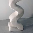 Runde bord i sten og krystal af Babylas design Viadurini