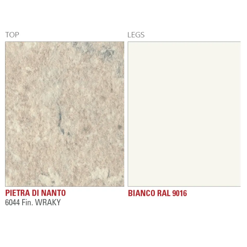 Udtrækkeligt køkkenbord op til 240 cm i fin HPL Made in Italy - Jupiter Viadurini