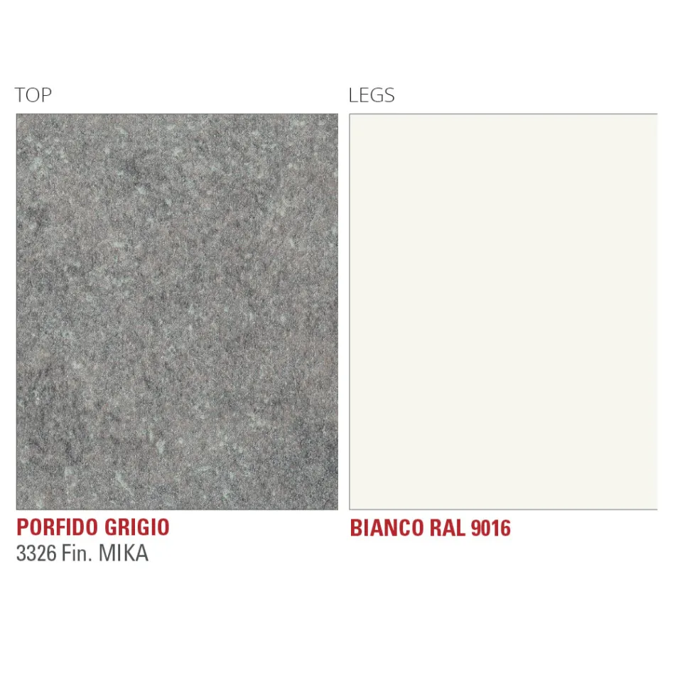 Udtrækkeligt køkkenbord op til 240 cm i fin HPL Made in Italy - Jupiter Viadurini