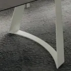 Udtrækkeligt køkkenbord Op til 280 cm Marmoreffekt Fremstillet i Italien - Pinocchio Viadurini