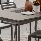 Køkkenbord med melaminplade og metalbund fremstillet i Italien - Spilla Viadurini