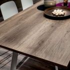 Køkkenbord i HPL med Fine Made in Italy Metal Base - Pinocchio Viadurini