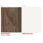 Køkkenbord i HPL med Fine Made in Italy Metal Base - Pinocchio Viadurini