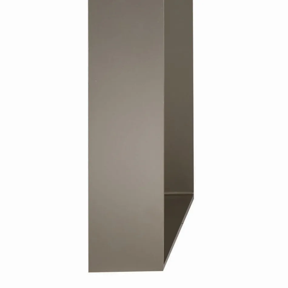 Mdf køkkenbord med massiv træindsats lavet i Italien - Tusco Viadurini