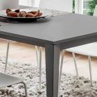 Køkkenbord i malet metal med top i Fenix Fremstillet i Italien - Efisto Viadurini