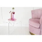 Design sofabord i gennemsigtigt eller røget plexiglas - Draco Viadurini