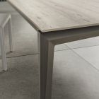 Udtrækkeligt køkkenbord op til 240 cm i HPL Made in Italy - Fantastisk Viadurini