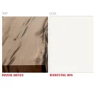 Køkkenbord i træ og metal Fremstillet i Italien, høj kvalitet - Dotto Viadurini