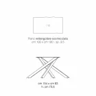 Lavet i Italien design massivt træ køkkenbord, Dionigi Viadurini