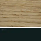 Køkkenbord i massivt træ og metal lavet i Italien, Flora Viadurini