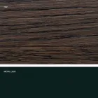 Køkkenbord i massivt træ og metal lavet i Italien, Flora Viadurini