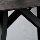 Køkkenbord i MDF og metal lavet i Italien, Wilmer Viadurini