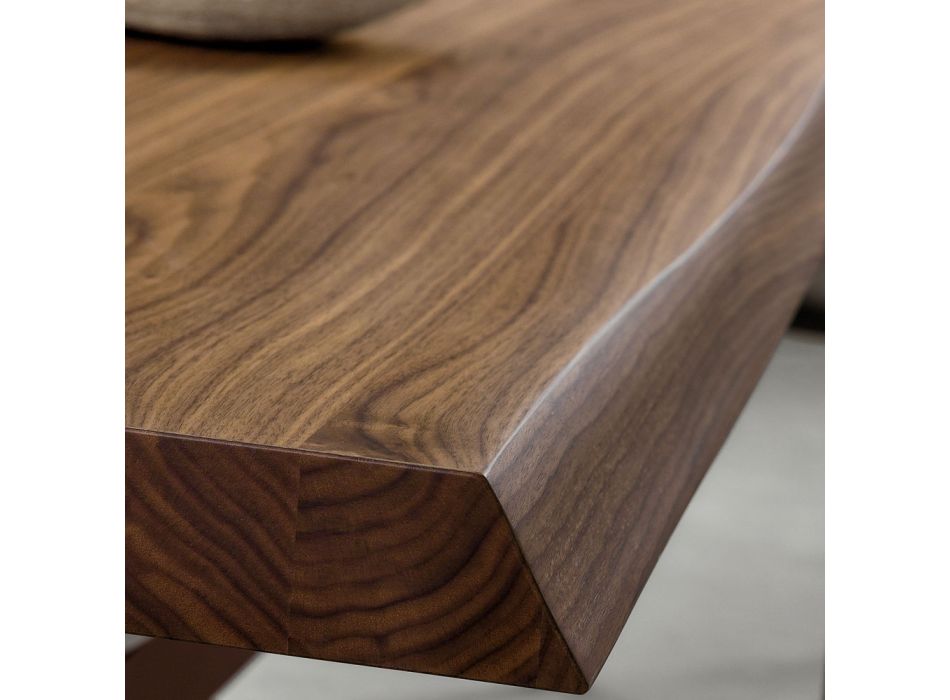 Højkvalitets afbarket træ køkkenbord lavet i Italien - Pinocchio Viadurini