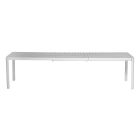 Udtrækkeligt udendørsbord til 300 cm med aluminiumsstruktur - Florie Viadurini