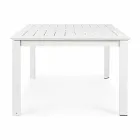 Udvideligt udendørs bord Op til 160 cm i aluminium Homemotion - Andries Viadurini