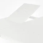 Udtrækkeligt udendørsbord op til 160 cm i aluminium, Homemotion - Andries Viadurini