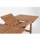 Udvideligt udendørs bord Op til 160 cm i Acacia Wood - Cloud Viadurini