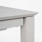 Udvideligt udendørs bord i Homemotion af moderne design i aluminium - Casper Viadurini