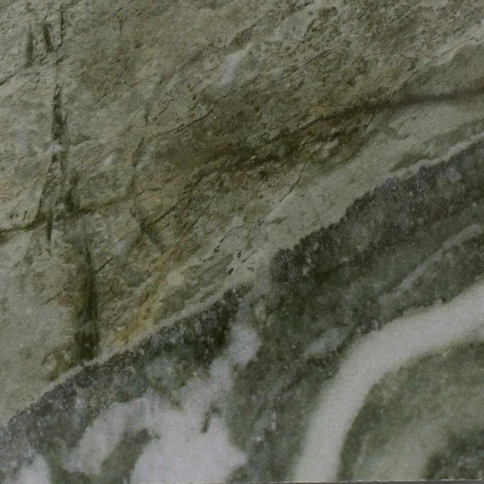 Udendørsbord med træbund og Royal Peacock keramisk plade - Infinity Viadurini