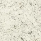 Udendørsbord med træbund og Terrazzo hvid keramisk plade - Infinity Viadurini