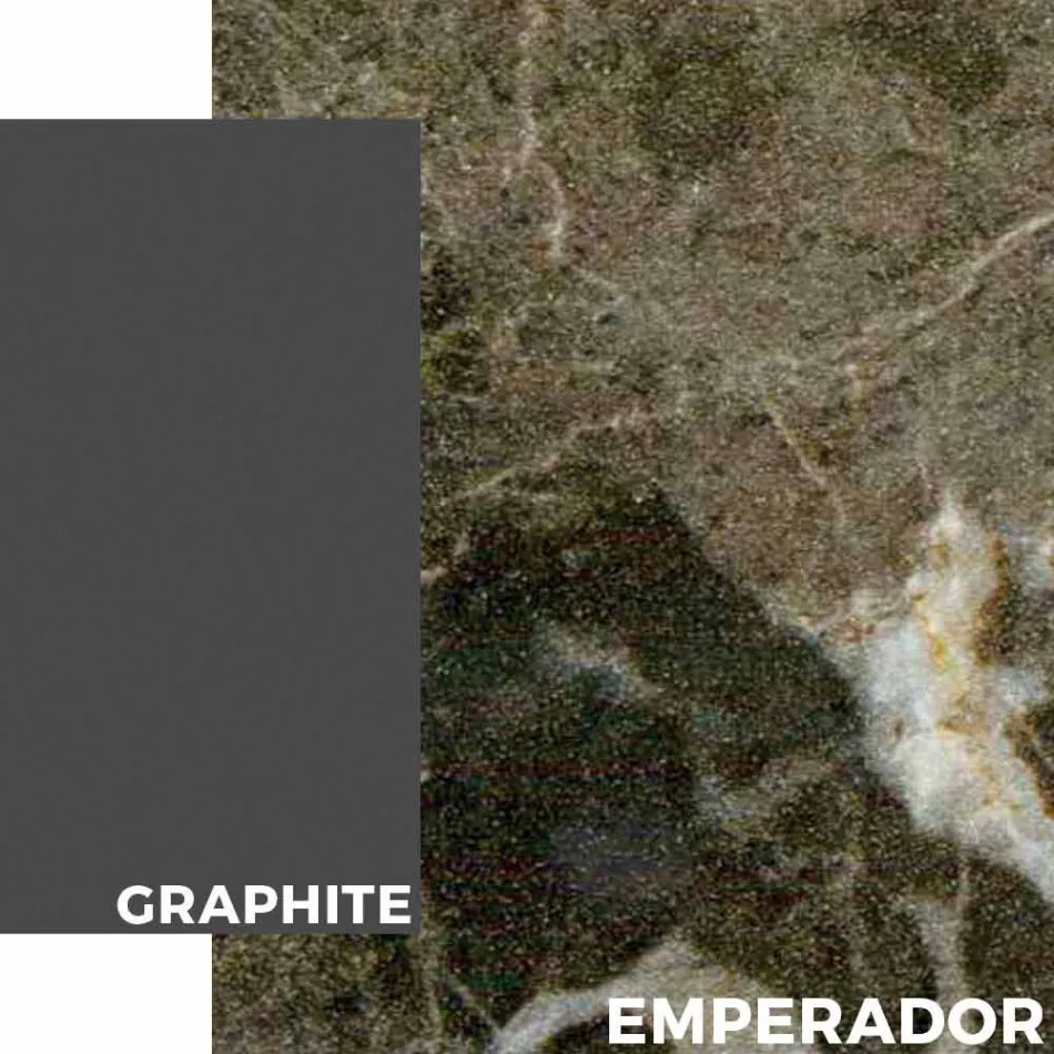 Udendørs bord i aluminium til moderne design til have - Mississippi2 Viadurini