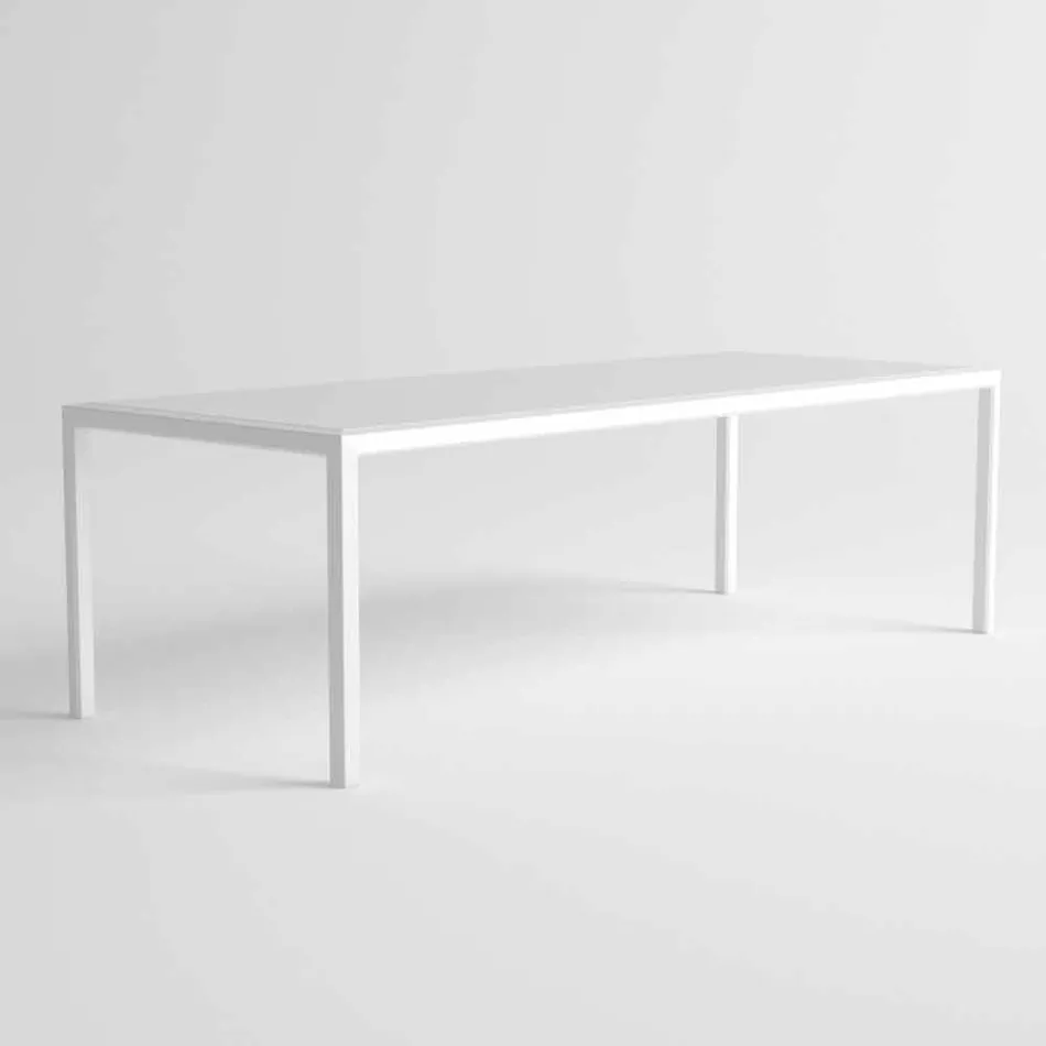 Udendørs bord i aluminium til moderne design til have - Mississippi2 Viadurini