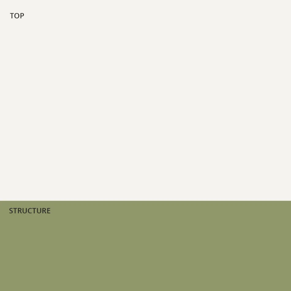 Moderne udendørsbord i Hpl og mat polyethylen Fremstillet i Italien - Forlina Viadurini