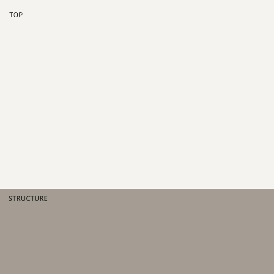 Moderne udendørsbord i Hpl og mat polyethylen Fremstillet i Italien - Forlina Viadurini