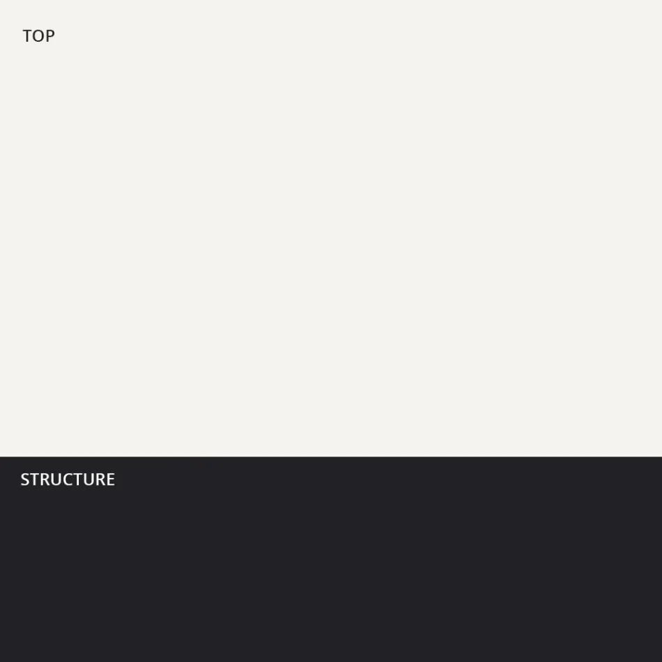 Moderne udendørsbord i Hpl og mat polyethylen Fremstillet i Italien - Forlina Viadurini