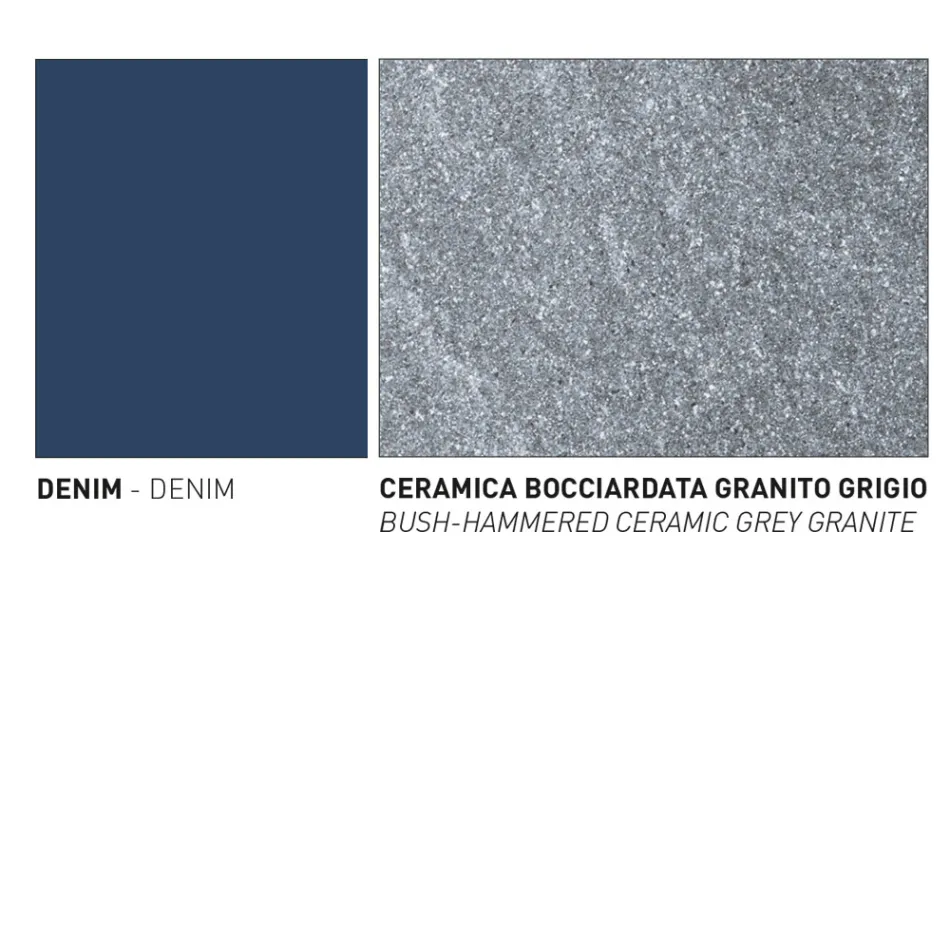 Udendørs bordplade Hpl eller keramik lavet i Italien - Plinto af Varaschin Viadurini