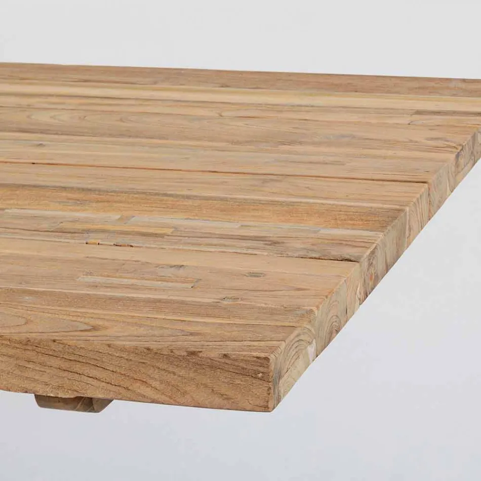 Havebord med top i teaktræ af Homemotion - Cowen Design Viadurini