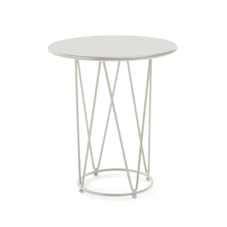 Stålhavebord i forskellige størrelser lavet i Italien - Brienne Viadurini