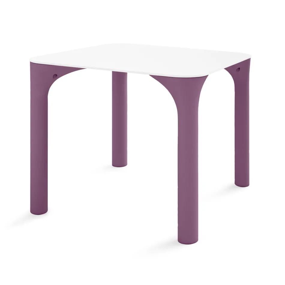 Havebord i Hpl med polyethylenben Made in Italy - Glen Viadurini