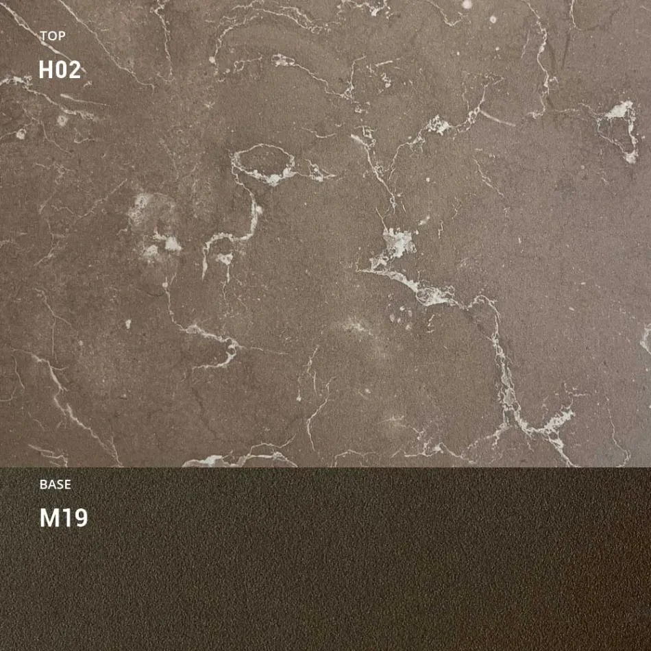 HPL Havebord med aluminiumsstruktur lavet i Italien - Carl Viadurini