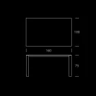 HPL Havebord med aluminiumsstruktur lavet i Italien - Carl Viadurini