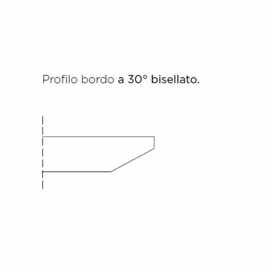 Luksus Made in Italy Tøndeformet spisebord i Fenix og stål - Settimmio Viadurini