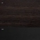 Tøndeformet spisebord i træeffektlaminat Made in Italy - Cave Viadurini