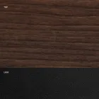 Tøndeformet spisebord i træeffektlaminat Made in Italy - Cave Viadurini