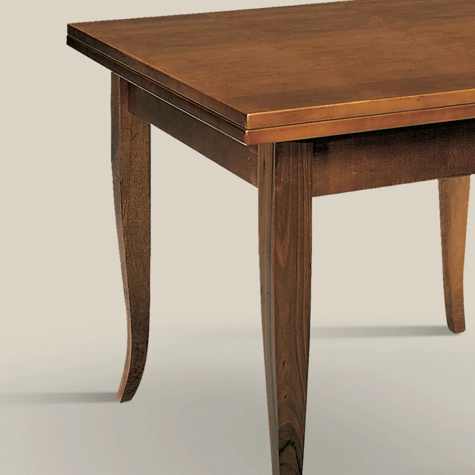 Udtrækkeligt spisebord 240 cm Klassisk stil Made in Italy - Helisa Viadurini