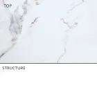 Udtrækkeligt udendørs spisebord 318 cm i aluminium og stentøj - Filomena Viadurini