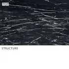 Udtrækkeligt udendørs spisebord 318 cm i aluminium og stentøj - Filomena Viadurini